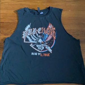 H&M graphic band tank top